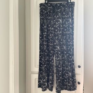 New Direction Black Flare Dress Pants size Petite L